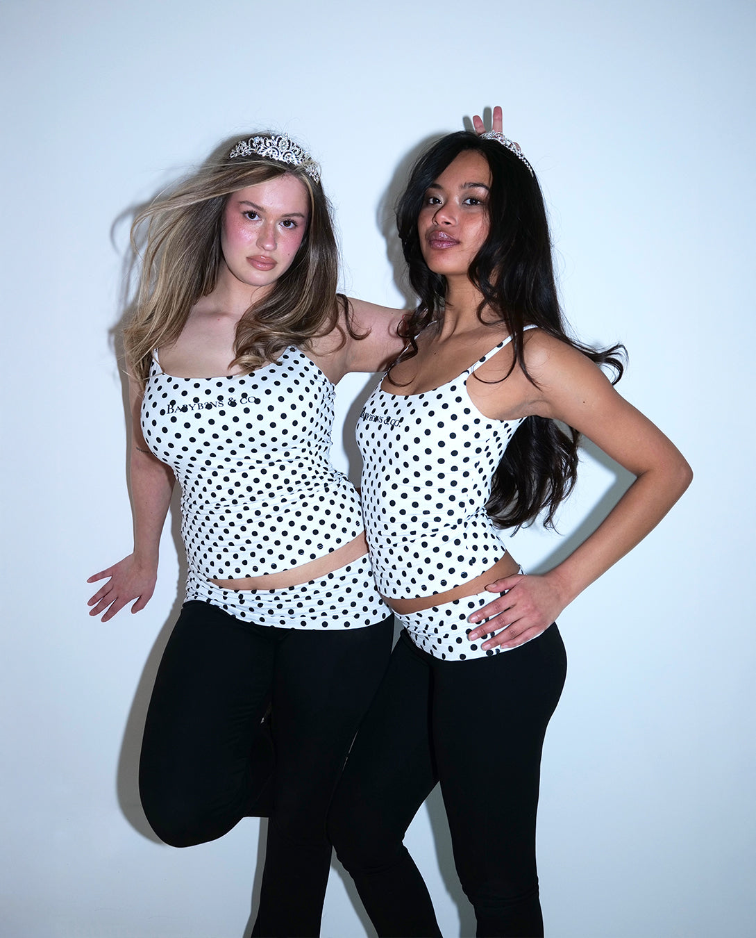Polka Dot Yoga Pants